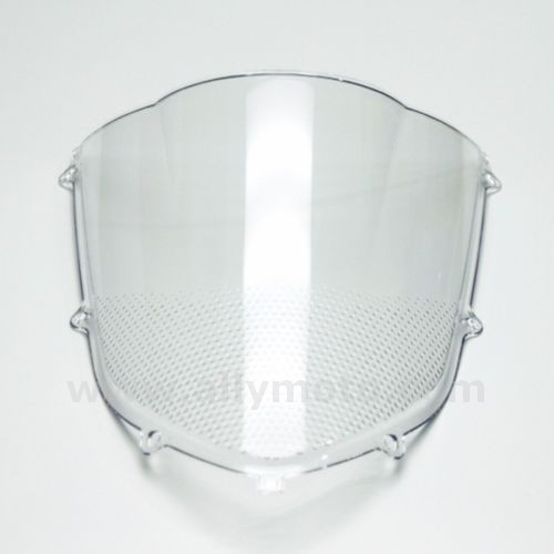 Clear ABS Windshield Windscreen For Kawasaki Ninja ZX10R 2004-2005